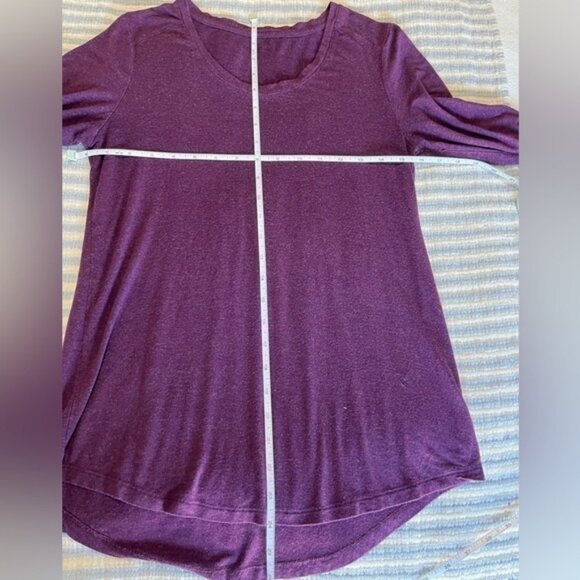 🎃 3 FOR $20🎃 BERRY COLOURED LONG SLEEVE TOP - Picture 5 of 9